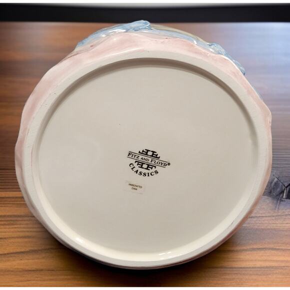 Fitz and Floyd Mother Rabbit Cookie Jar in Original Box 2003 Easter Spring - Picture 9 of 9